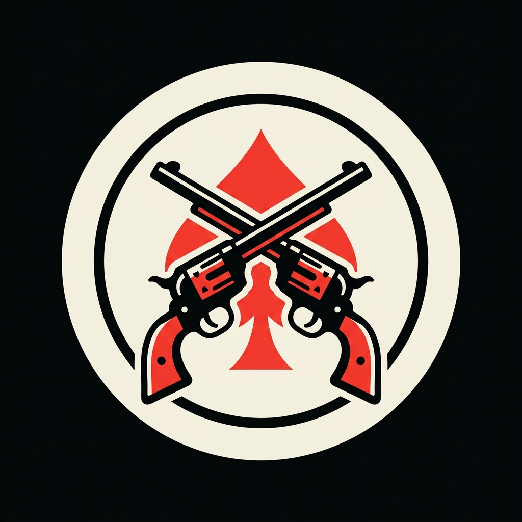 Parlay Posse — crossed revolvers crest